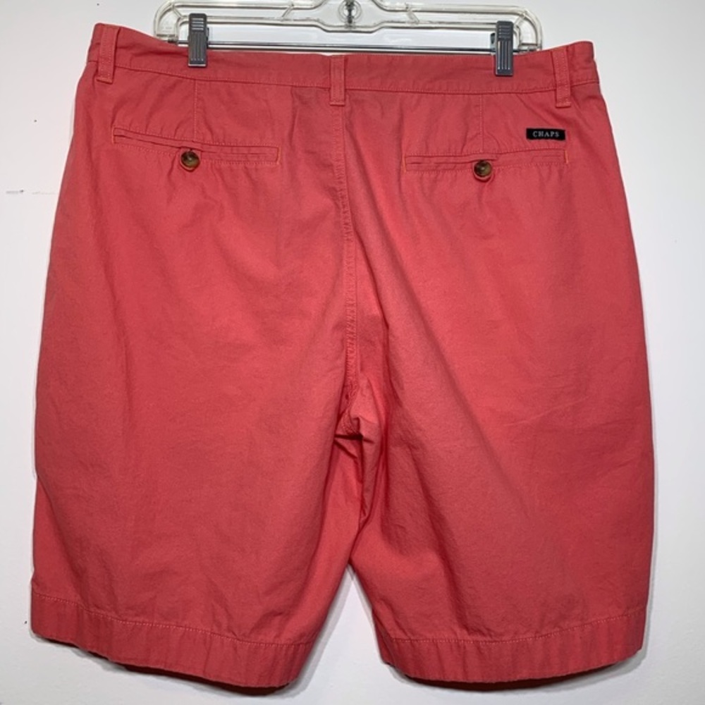 EUC Chaps flat front‎ shorts size 34